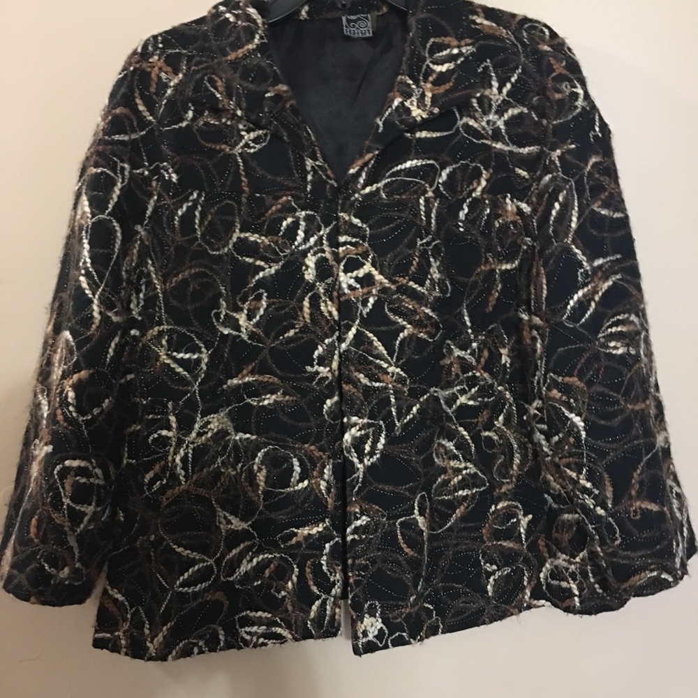 Cape/Jacket Hand Stitched & Designed Casual Studi… - image 1